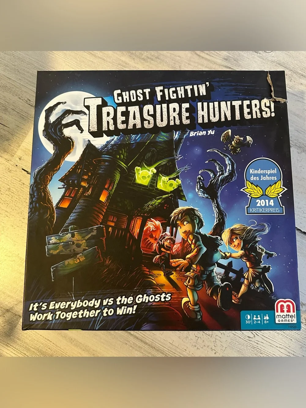 GHOST FIGHTIN' TREASURE HUNTERS Mattel Board Game